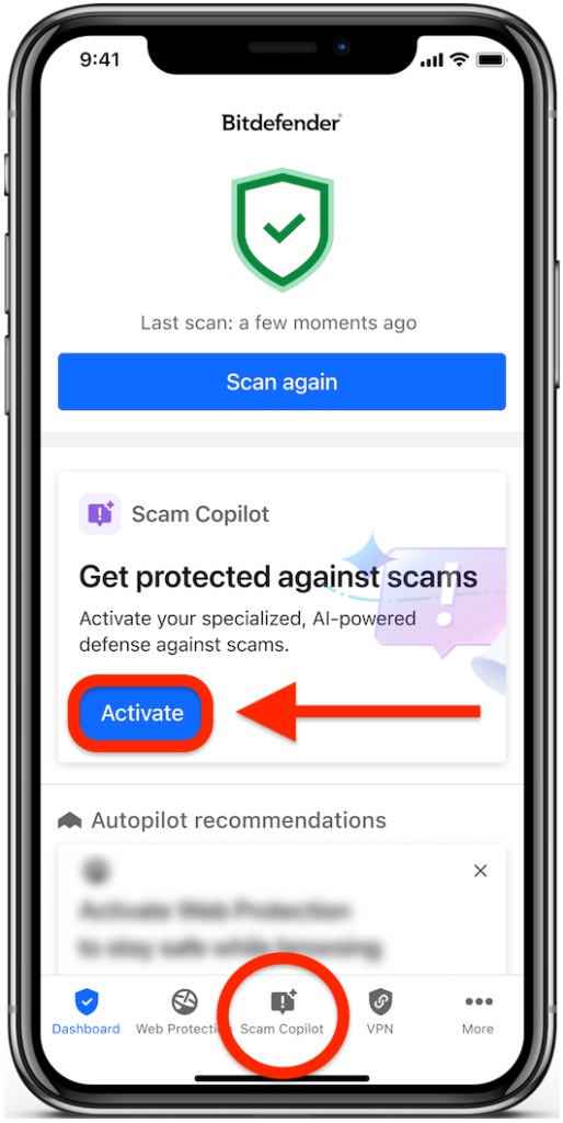 Scam Copilot iOS